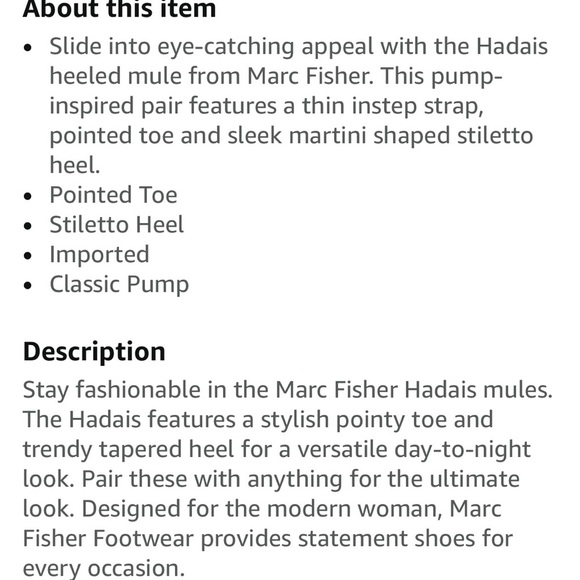 Marc Fisher Hadais 2 Rainbow Pump - Picture 10 of 10